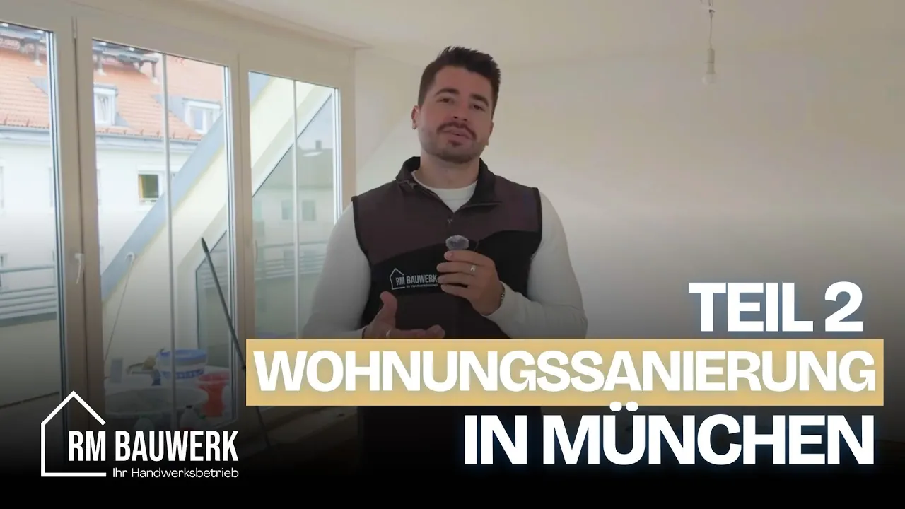 Baustellen-Update aus der Wohnung in München-Sendling mit neuem Parkett